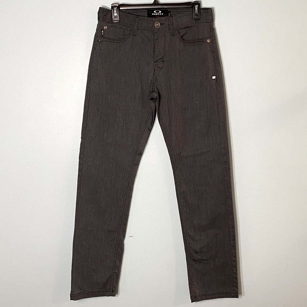 Oakley Mens Slim Fit Pant Heathered Black SZ 31/32